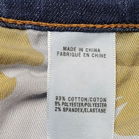 Lucky Brand Jeans Womens 14 Charlie Capri Skinny Ankle Zipper Denim Pants - Picture 7 of 11